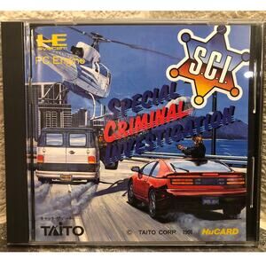 Game - S. C. I. Special Criminal Investigation (CIB) - PC-Engine [JAP Import]